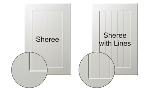 Regency flat panel cabinet doors